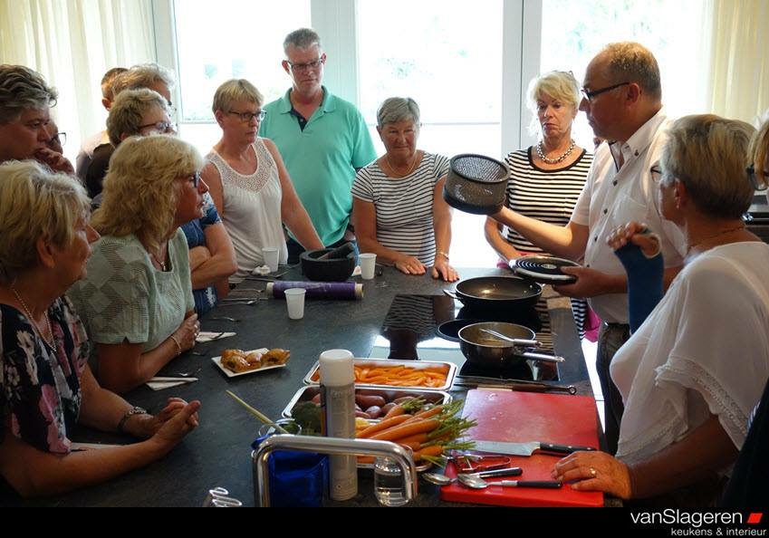Kookworkshop door vanSlageren keukens & interieur en Miele
