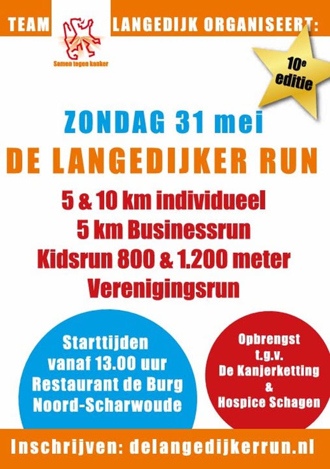 Ongelofelijk dankbaar dat wij deze editie weer een van de goede doelen zijn